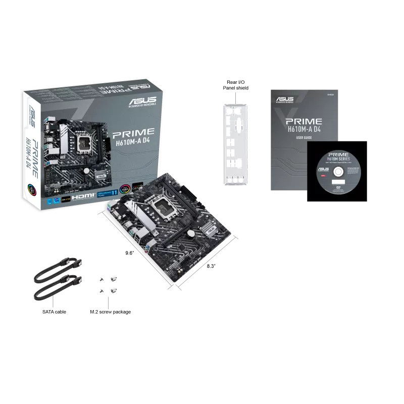 Motherboard ASUS PRIME H610M-A DDR4 Motherboard ASUS PRIME H610M-A DDR4